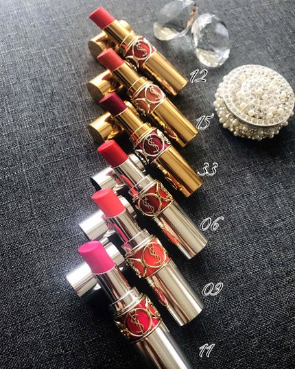 ヴォリュプテ ティントインバーム/YVES SAINT LAURENT BEAUTE/口紅を使ったクチコミ(3枚目)