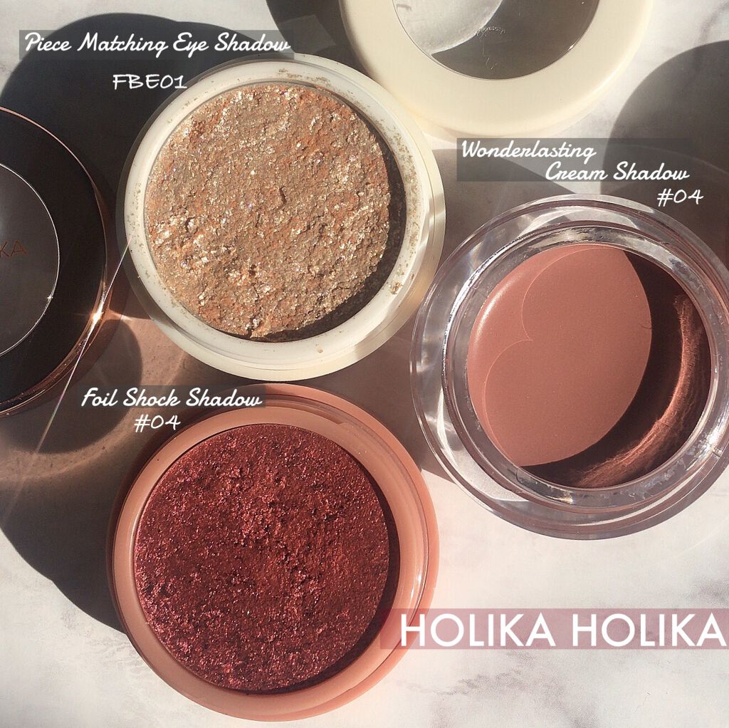 ホイルショックシャドウ/HOLIKA HOLIKA/単色アイシャドウを使ったクチコミ（1枚目）