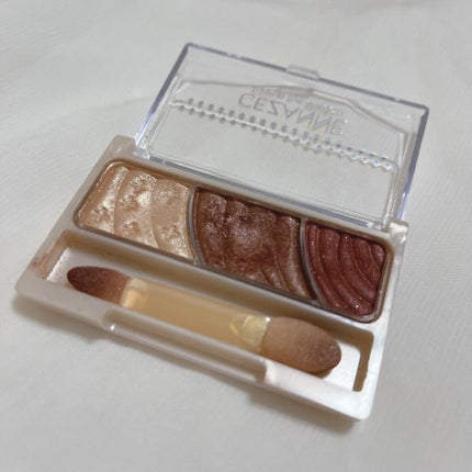 トーンアップアイシャドウ/CEZANNE/アイシャドウパレットを使ったクチコミ(3枚目)