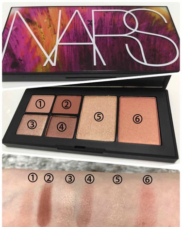 ワイルドシング フェースパレット/NARS/メイクアップキットを使ったクチコミ（2枚目）