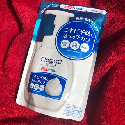 薬用 泡洗顔料/クレアラシル/洗顔フォームを使ったクチコミ(1枚目)