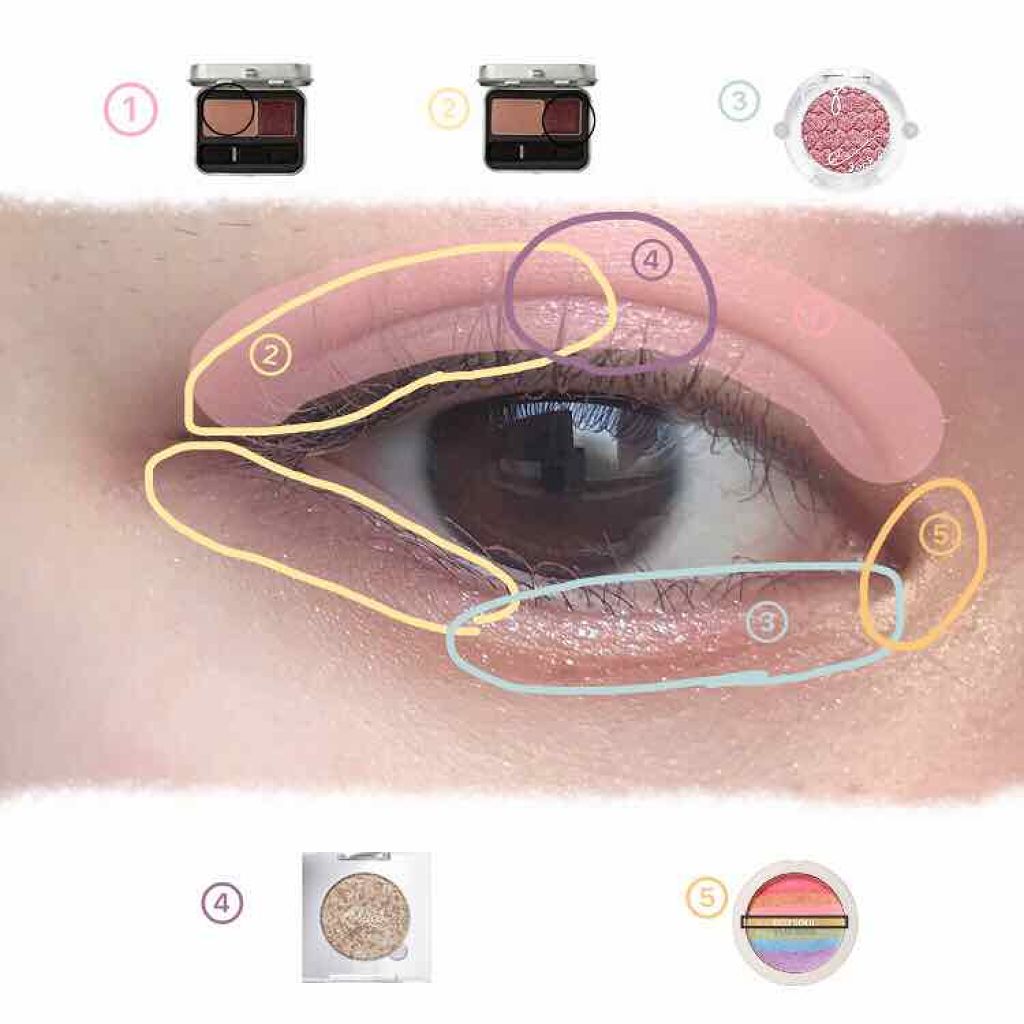 ピアー ジュエルシャドー /BBIA/単色アイシャドウを使ったクチコミ（3枚目）