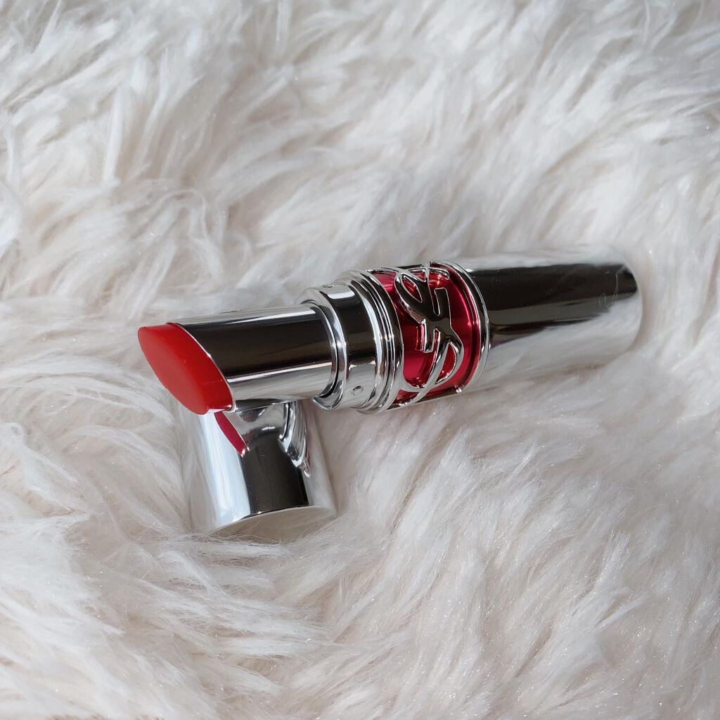 YSL ラブシャイン キャンディグレーズ/YVES SAINT LAURENT BEAUTE/口紅を使ったクチコミ（2枚目）