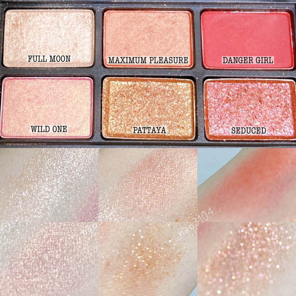 オーガズム ミニアイシャドーパレット/NARS/アイシャドウパレットを使ったクチコミ（3枚目）