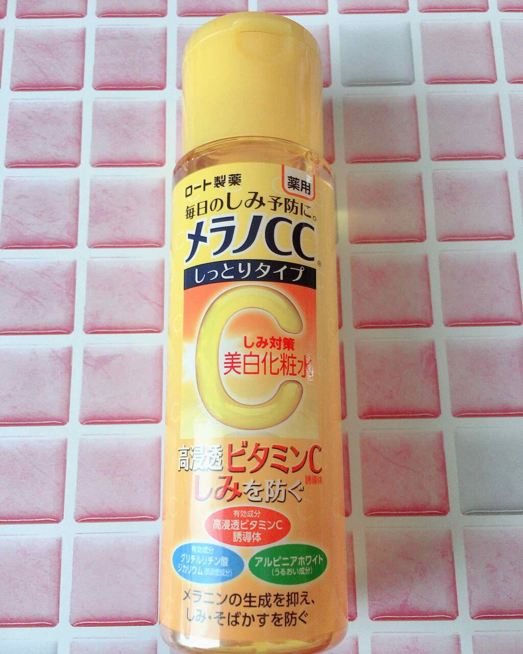 薬用しみ対策 美白化粧水 しっとりタイプ/メラノCC/化粧水を使ったクチコミ(1枚目)