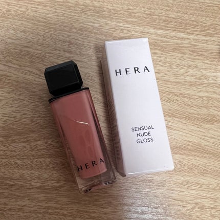 センシュアルヌードグロス 432 NO HUSTLE/HERA/リップグロスを使ったクチコミ(1枚目)