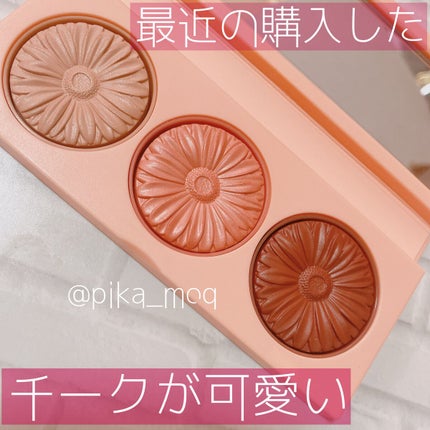 クリニーク チーク ポップ パレット 21 ジンジャー コーラ/CLINIQUE/パウダーチークを使ったクチコミ(1枚目)