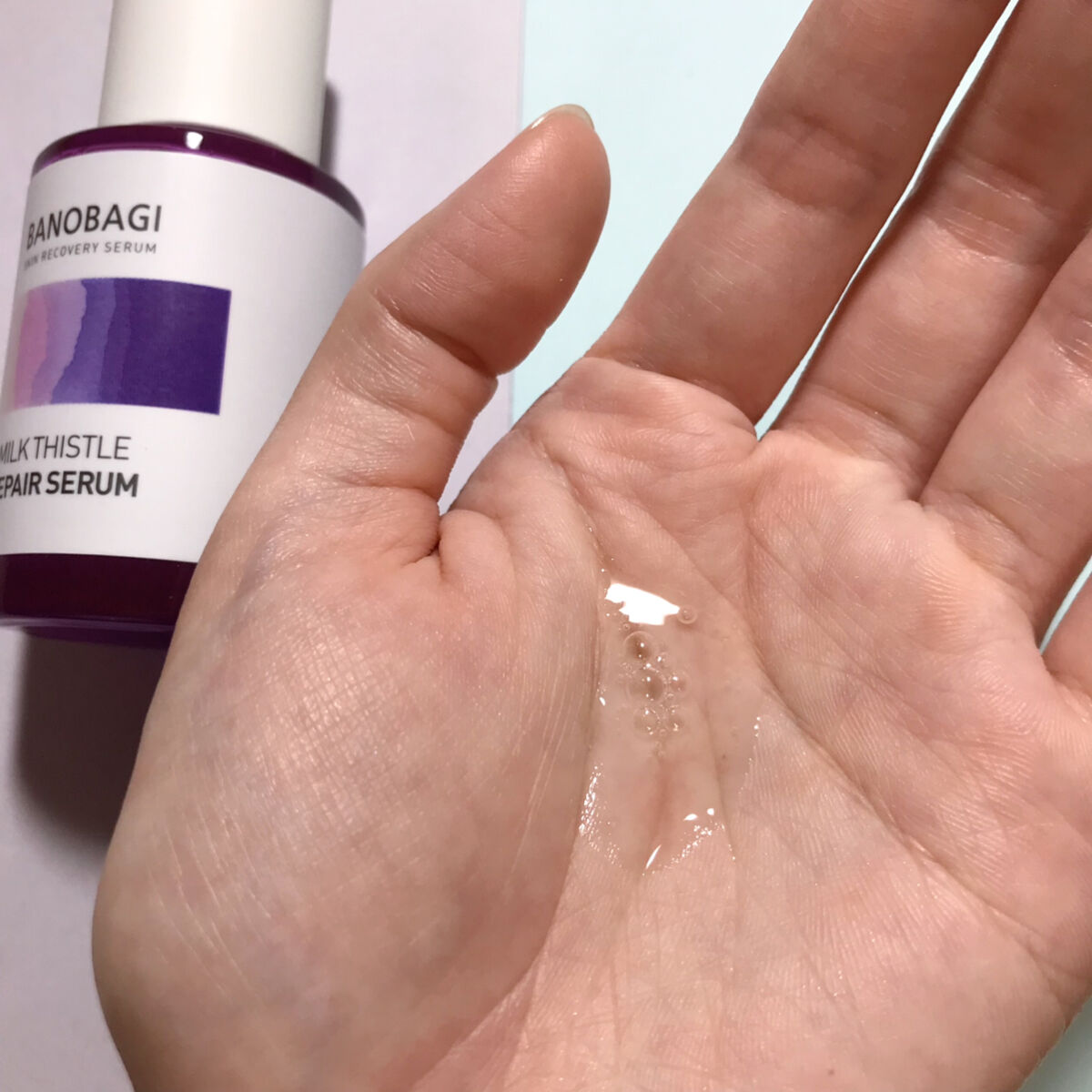ミルクシスル リペアセラム/BANOBAGI/美容液を使ったクチコミ（3枚目）