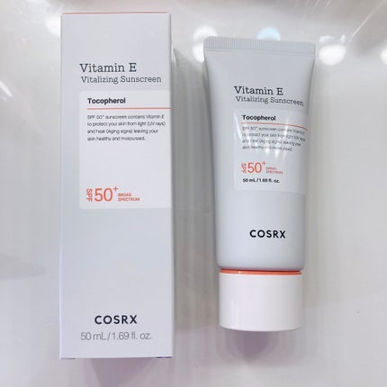 ビタミンEバイタライジングUVクリーム SFP50+/COSRX/日焼け止めクリームを使ったクチコミ(1枚目)