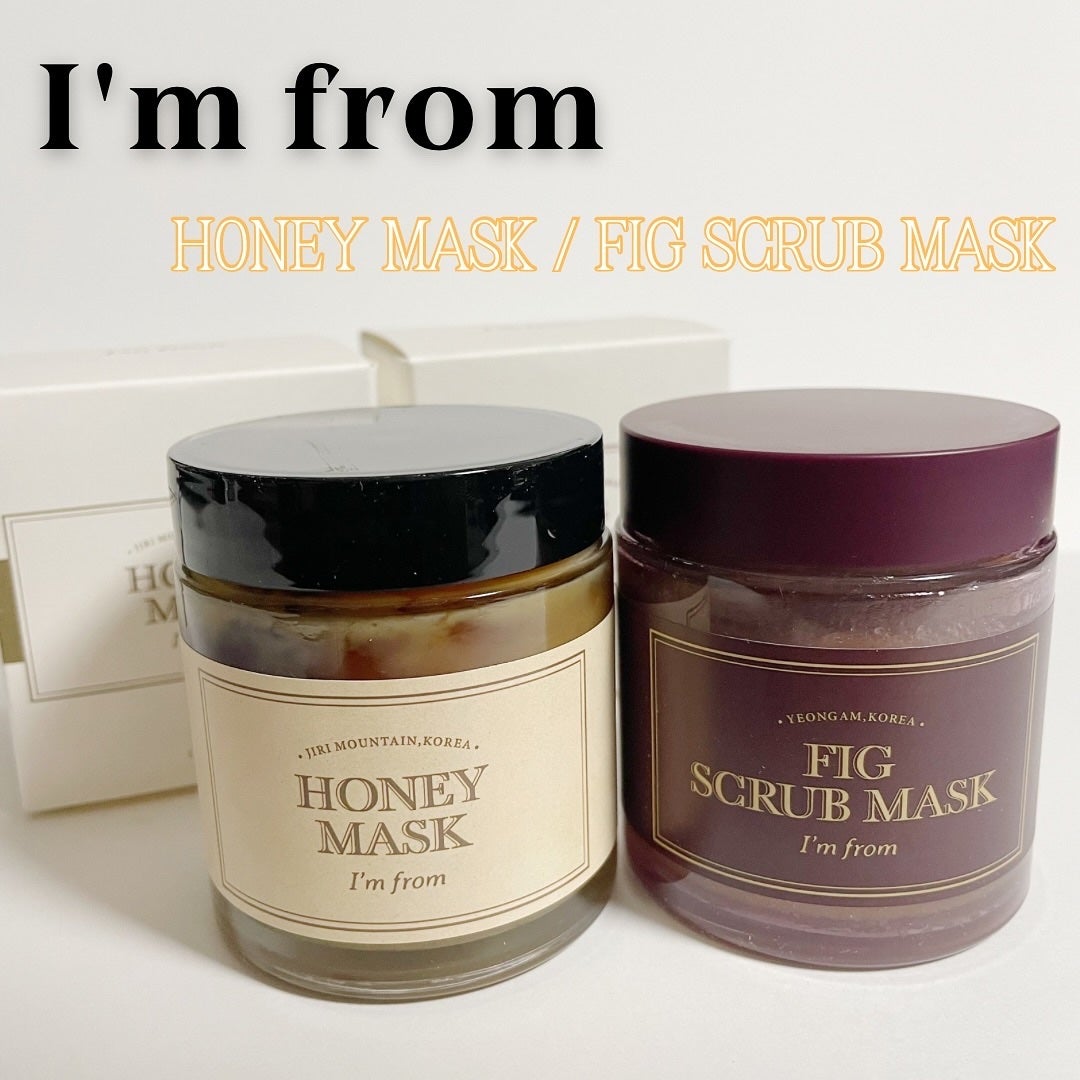 ハニーマスク/I'm from/洗い流すパック・マスクを使ったクチコミ(1枚目)