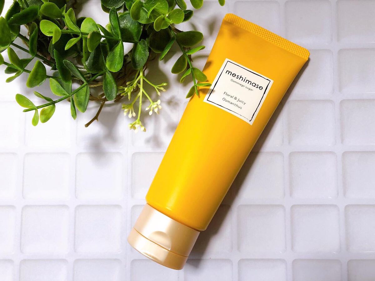 ゴマージュシュガー オスマンサス/meshimase/ボディスクラブを使ったクチコミ（2枚目）