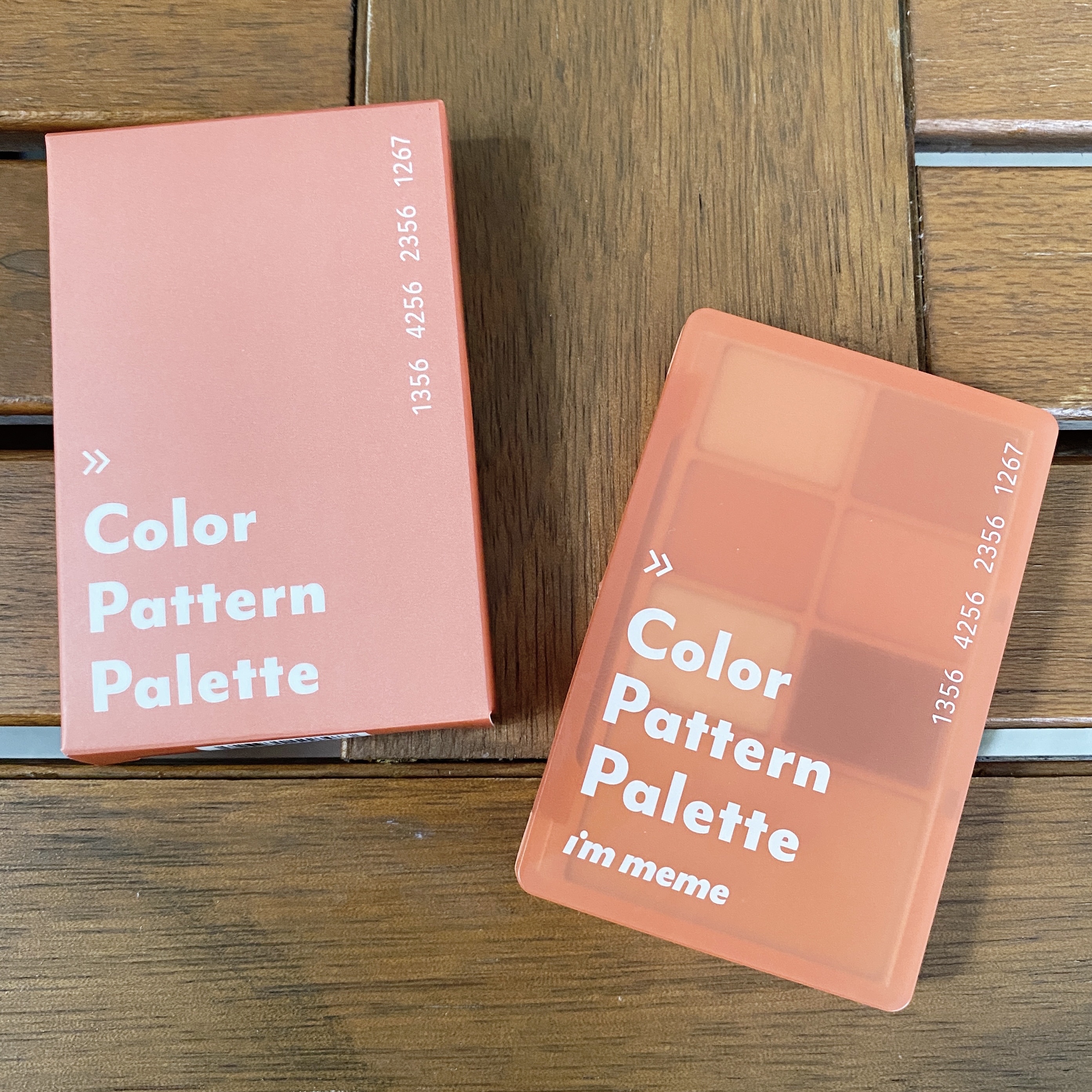 カラーパターンパレット/i’m meme/マルチパレットを使ったクチコミ（1枚目）