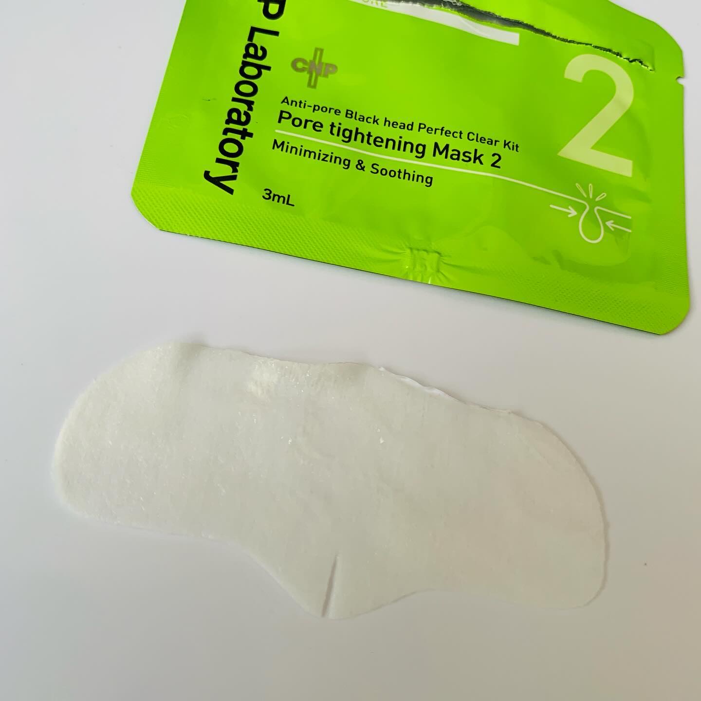 アンチポアブラックヘッドパーフェクトクリアキット/CNP Laboratory/シートマスク・パックを使ったクチコミ（3枚目）