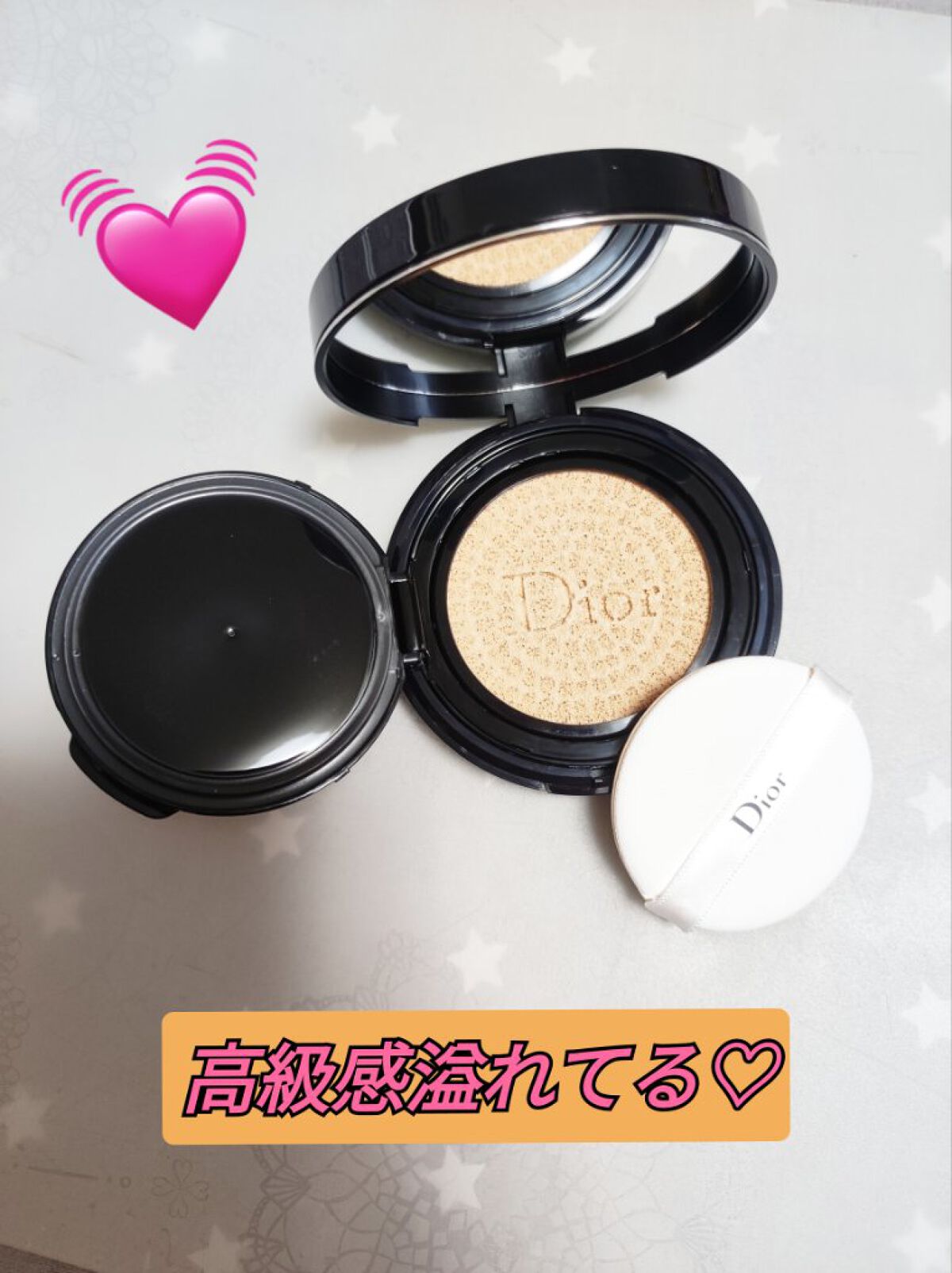 【旧】ディオールスキン フォーエヴァー クッション 0N ニュートラル  <ニュー ルック エディション> （生産終了）/Dior/クッションファンデーションを使ったクチコミ（3枚目）