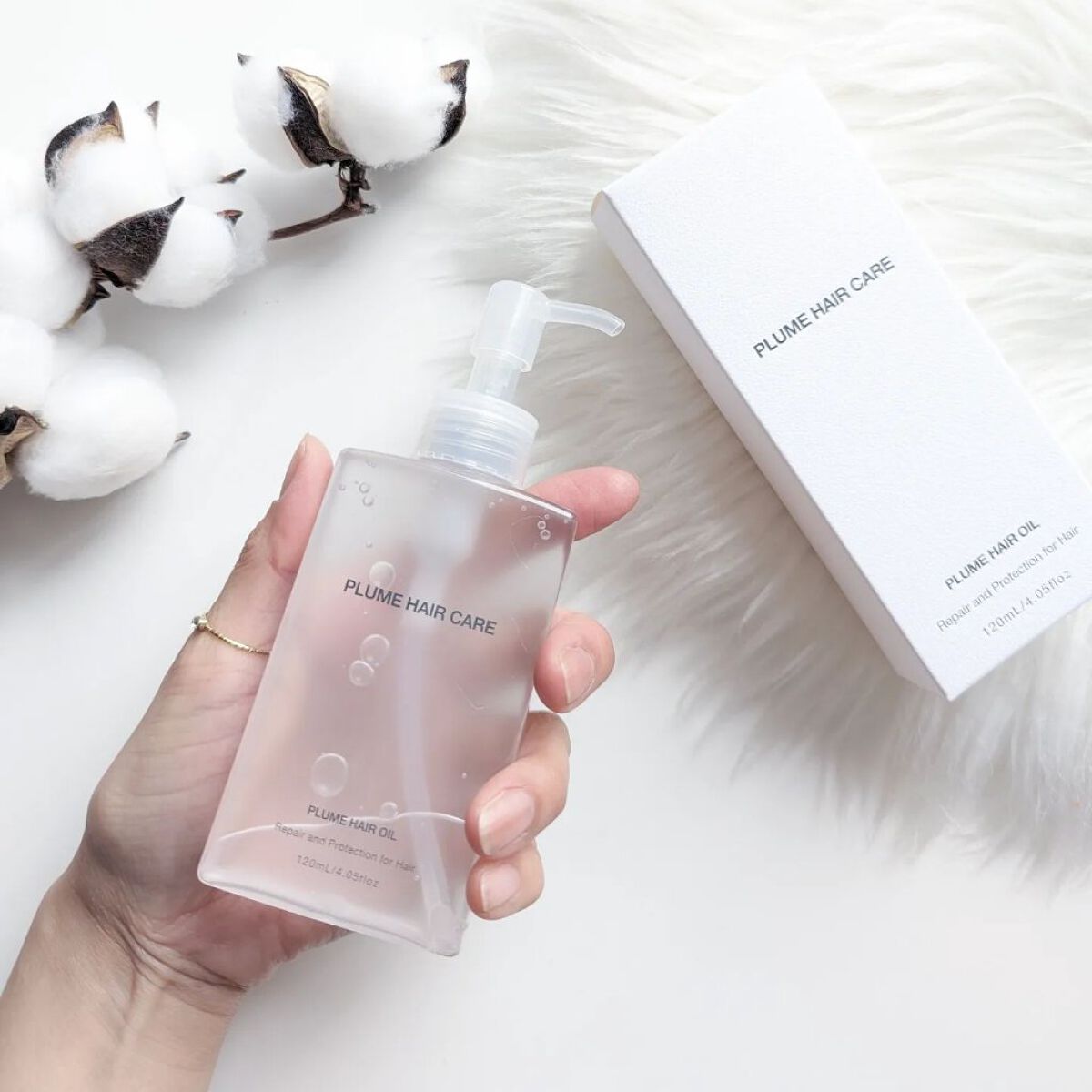 プリュムヘアオイル/PlumeHairCare/ヘアオイルを使ったクチコミ（2枚目）