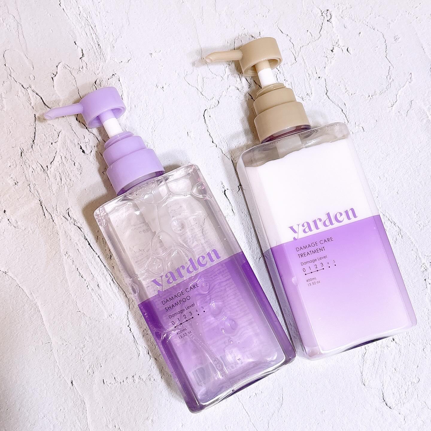 ダメージケア_シャンプー＆トリートメント/Yarden/市販シャンプーを使ったクチコミ（1枚目）