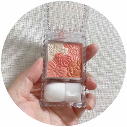 グロウフルールチークス/キャンメイク/パウダーチークを使ったクチコミ(2枚目)