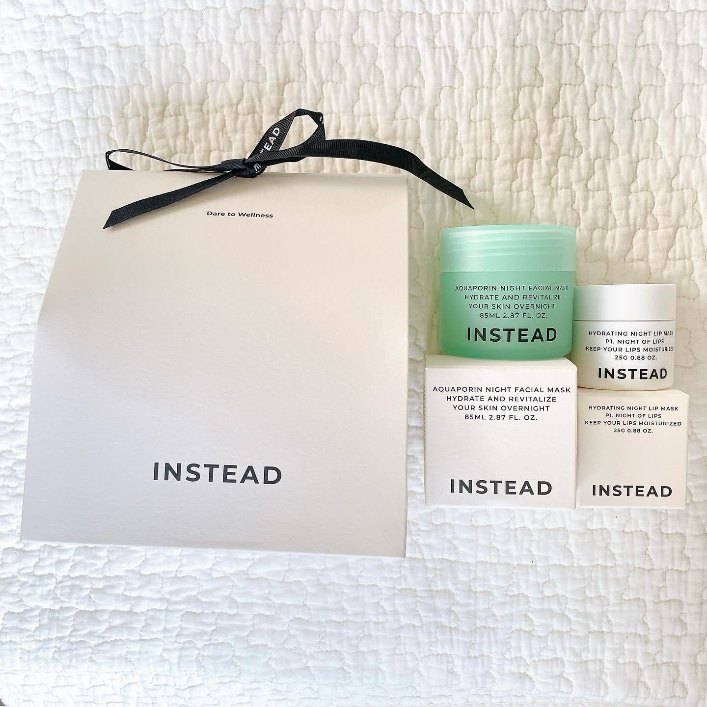 アクアポリン ナイト フェイシャル マスク/INSTEAD/フェイスクリームを使ったクチコミ（1枚目）