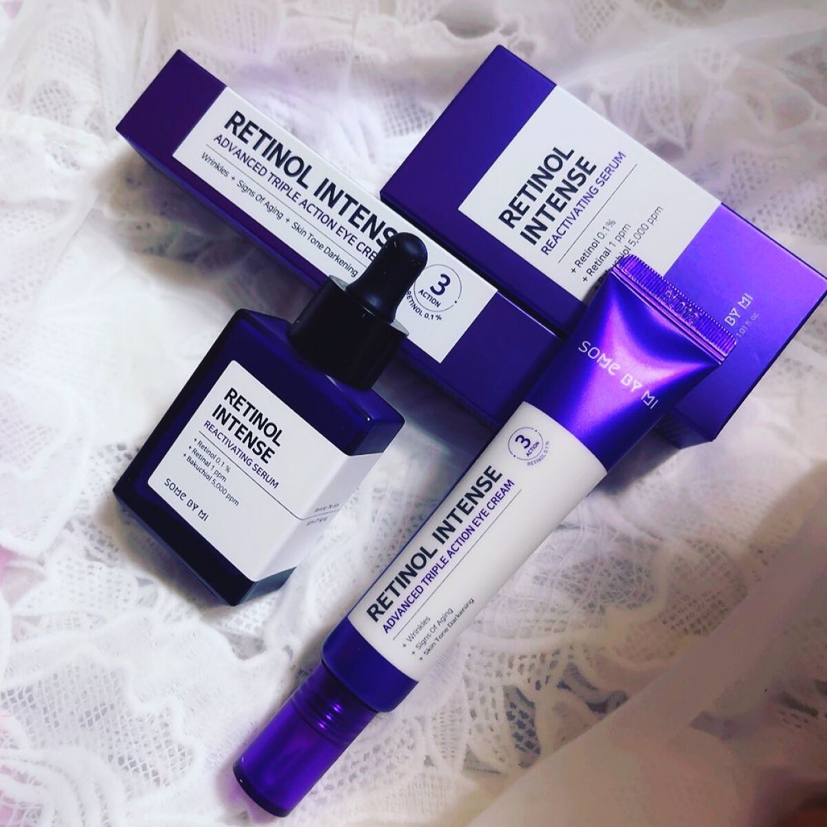 レチノールインテンシブ アドバンスドトリプルアクションアイクリーム/SOME BY MI/アイケア・アイクリームを使ったクチコミ（1枚目）