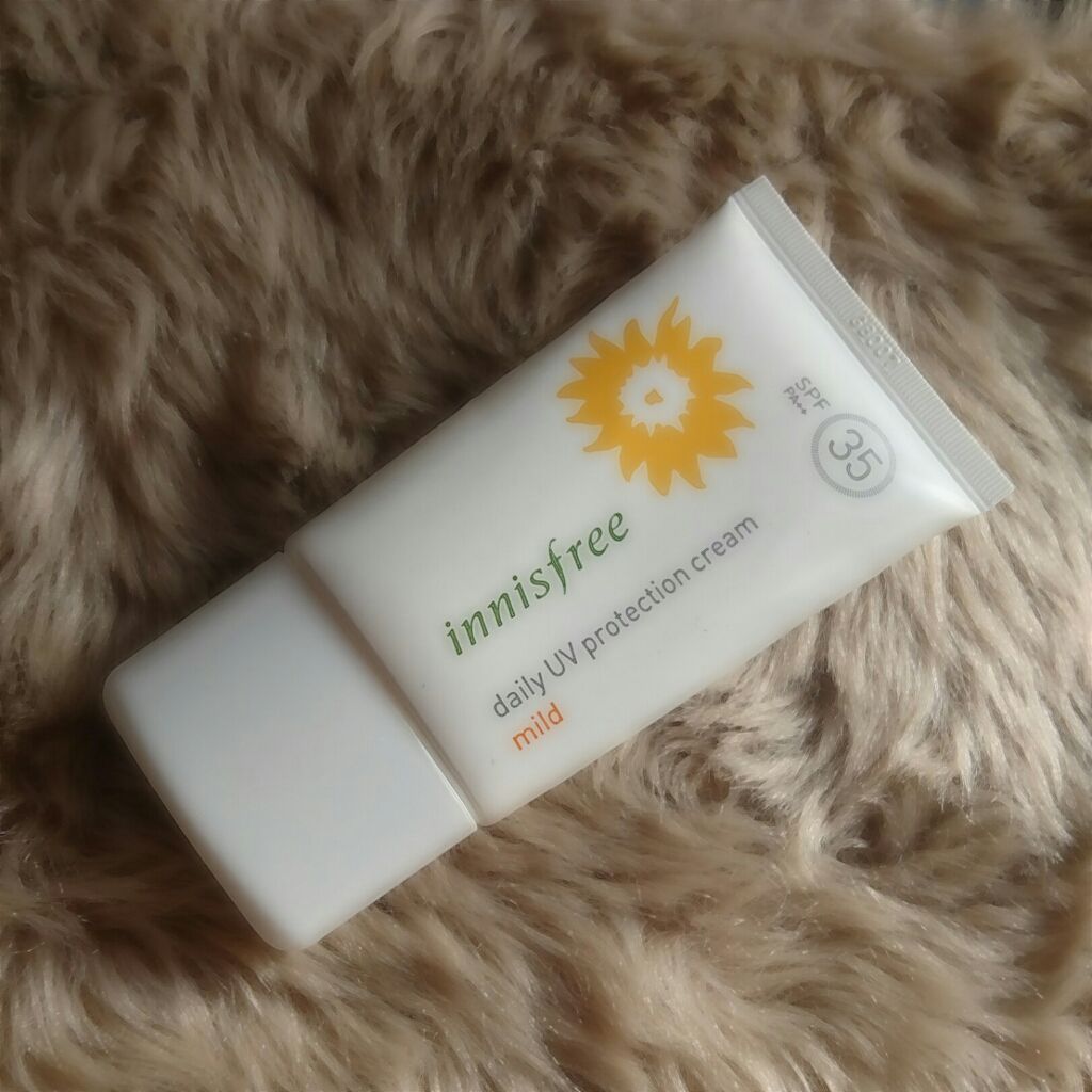 デイリーUVプロテクションクリーム マイルド/innisfree/日焼け止め・UVケアを使ったクチコミ（1枚目）