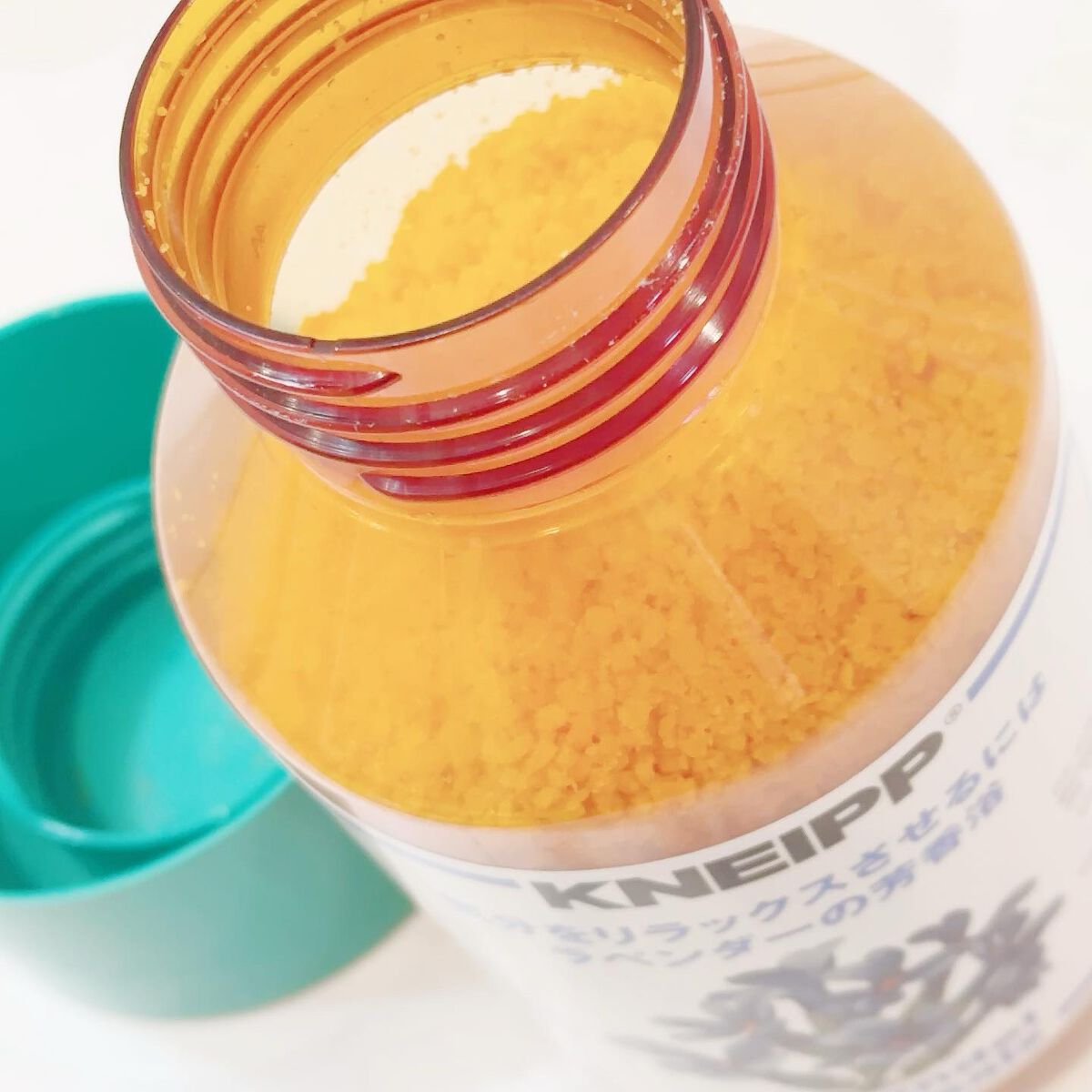 クナイプ バスソルト ラベンダーの香り/クナイプ/無機塩系入浴剤を使ったクチコミ(3枚目)