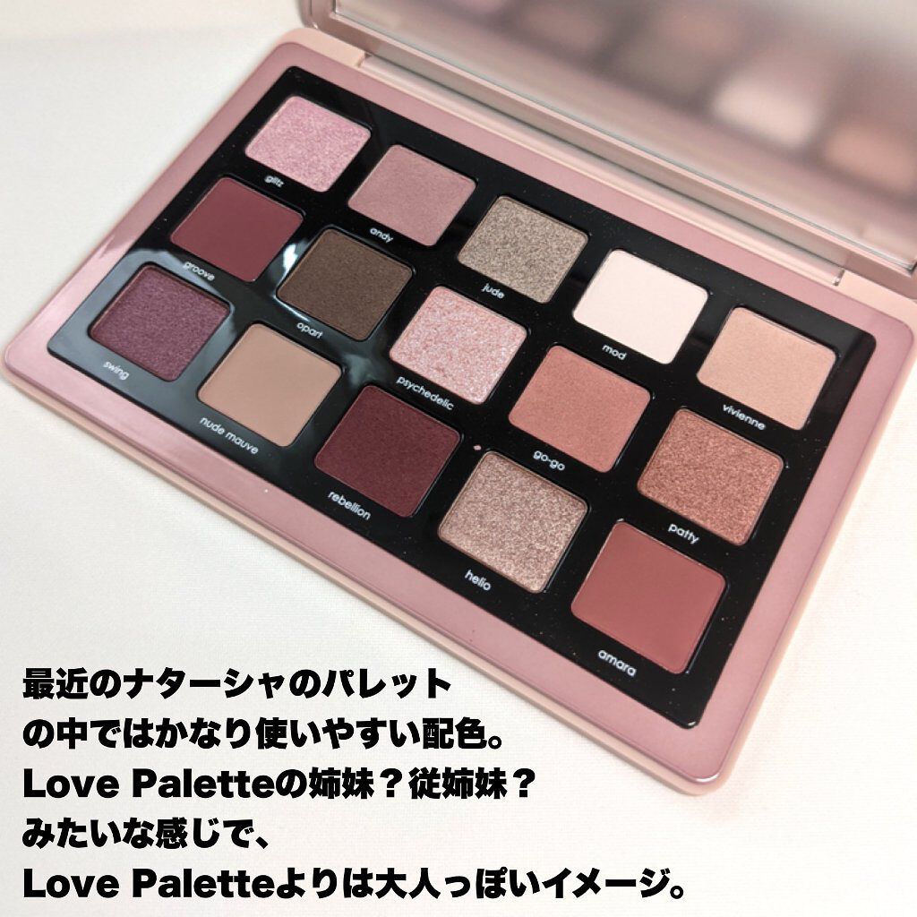 Natasha Denona  レトロパレットのクチコミ「【冗談抜きに絶叫する可愛さ｜Natasha Denona RETRO PALETTE】

ナタ.....」（2枚目）