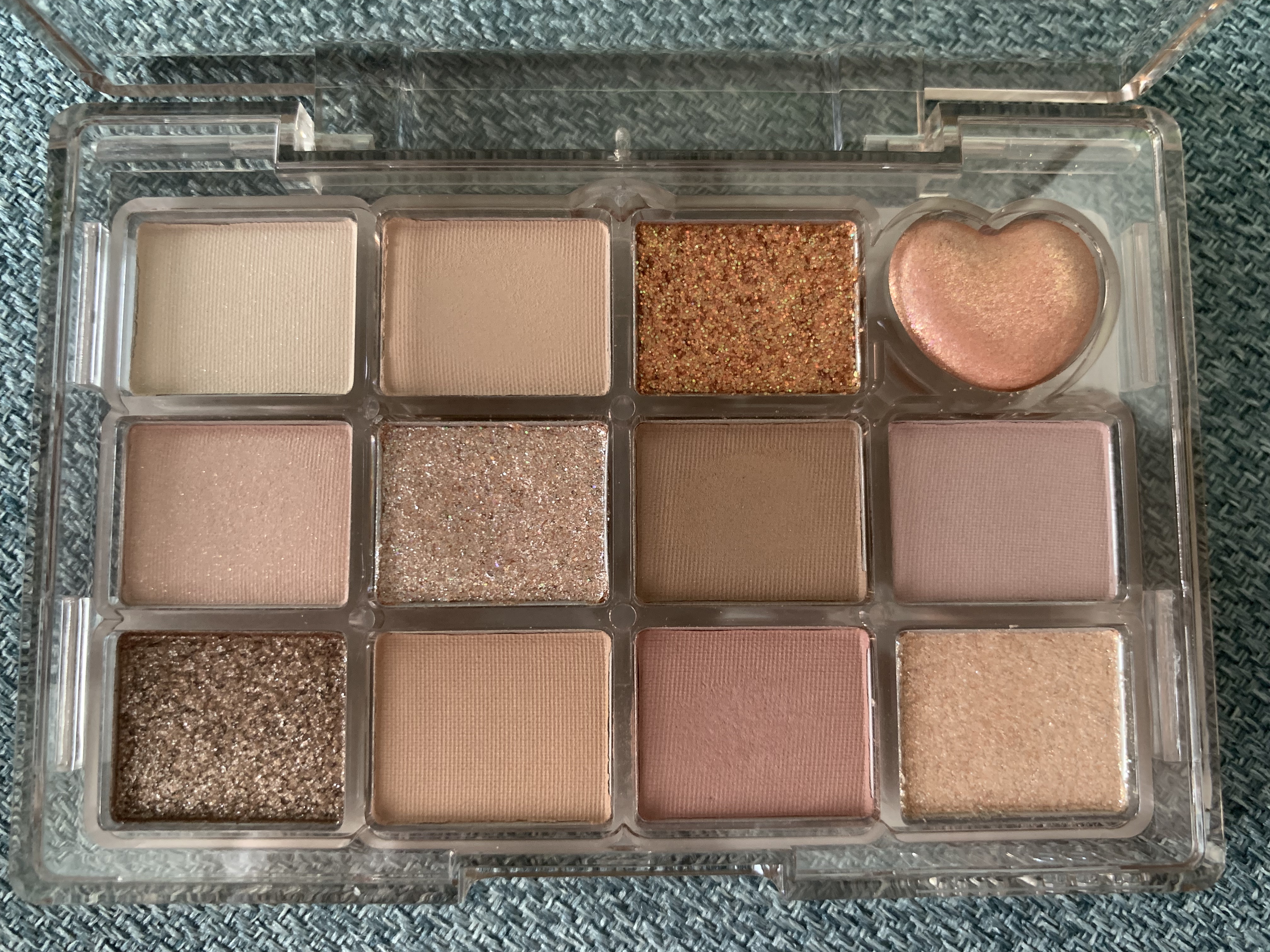 シャイニング12色ミニアイシャドウパレット HT04/jill leen./アイシャドウパレットを使ったクチコミ（2枚目）