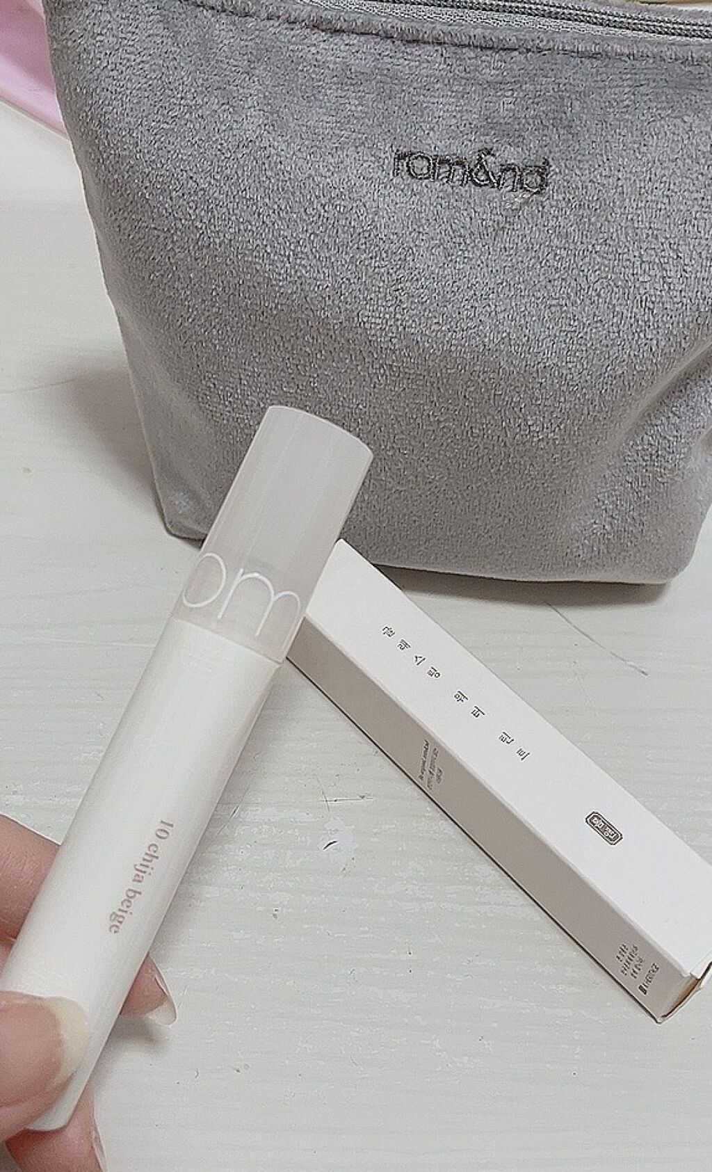 グラスティングウォーターティント 韓服エディション/rom&nd/リップティントを使ったクチコミ（1枚目）