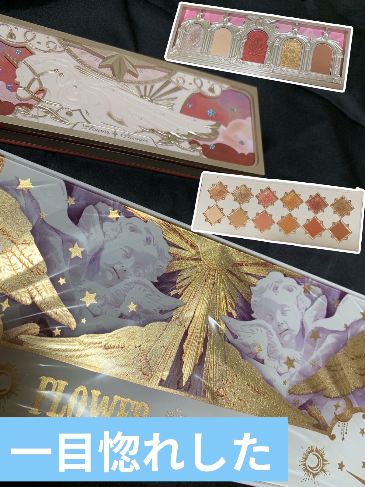 リトルエンジェル12色アイシャドウパレット/FlowerKnows/アイシャドウパレットを使ったクチコミ（1枚目）