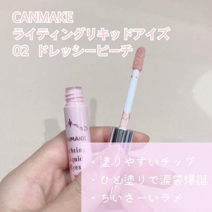 ライティングリキッドアイズ/キャンメイク/リキッドアイシャドウを使ったクチコミ(2枚目)