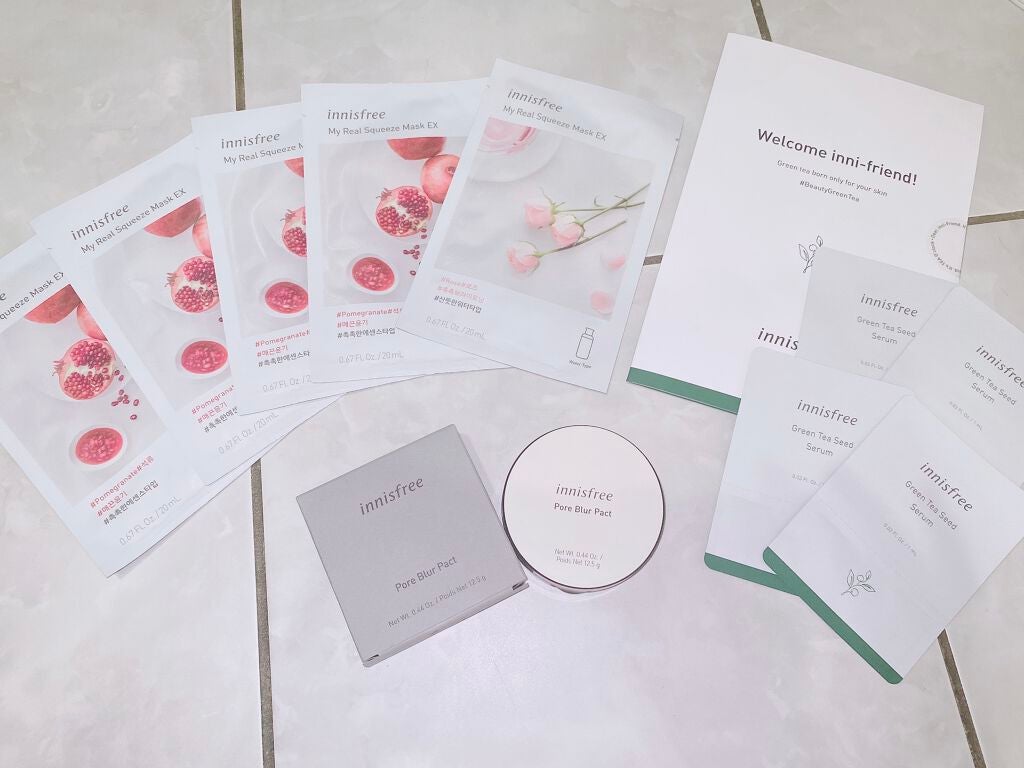 マイリアル スクイーズ マスクシート/innisfree/シートマスク・パックを使ったクチコミ(1枚目)