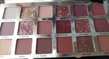 Socialite Indulgent Multi-Textured Pressed Pigment Palette/ W7/アイシャドウパレットを使ったクチコミ（3枚目）