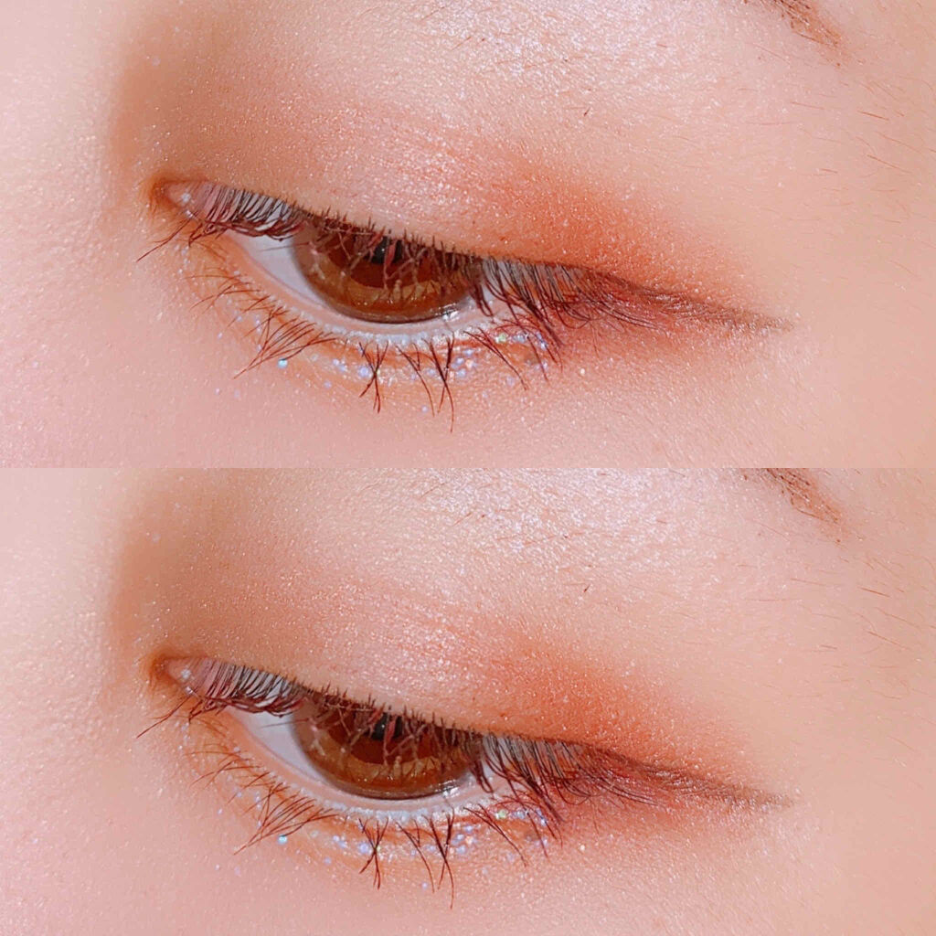 リキッド グリッター シャドウ/rom&nd/グリッターを使ったクチコミ（2枚目）