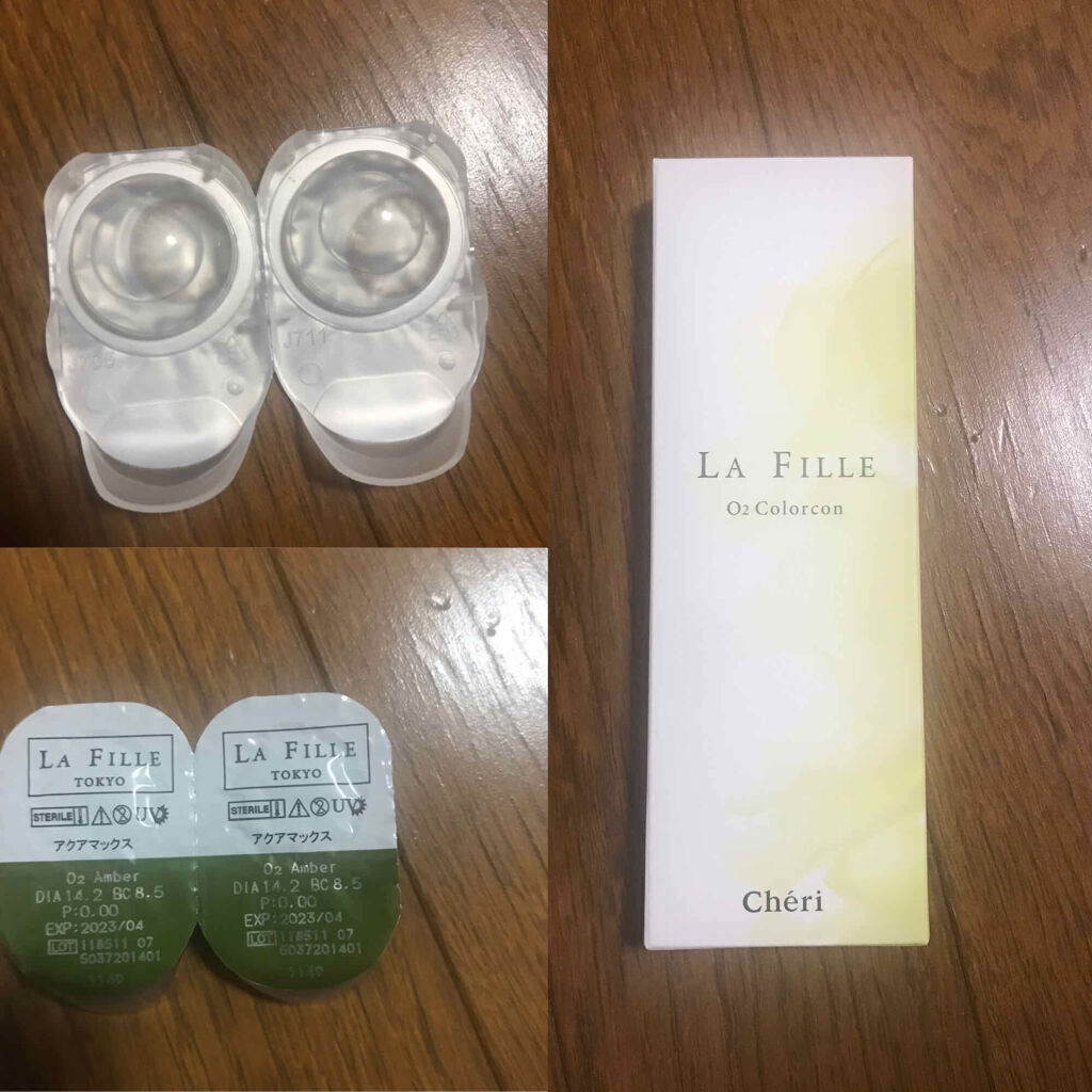 LA FILLE (ラ・フィーユ)/LA FILLE/カラーコンタクトレンズを使ったクチコミ（2枚目）