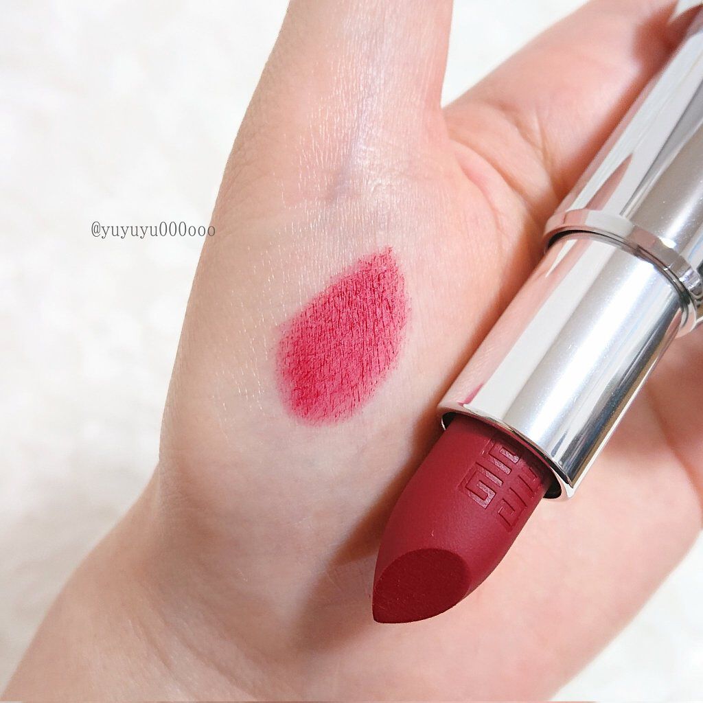 ルージュ・ジバンシイ・シアー・ベルベット/GIVENCHY/口紅を使ったクチコミ(2枚目)