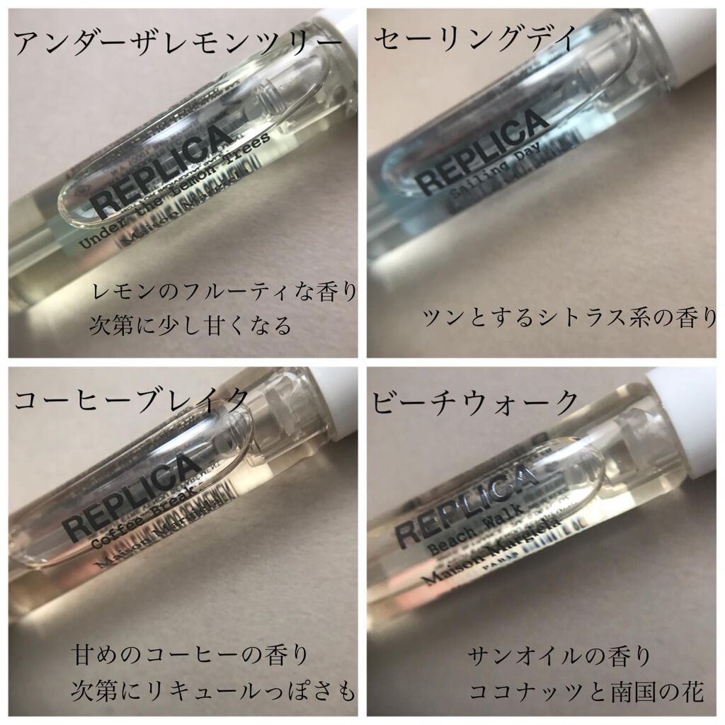 レプリカ オードトワレ メモリーボックス/Maison Margiela Fragrances/その他キットセットを使ったクチコミ(4枚目)
