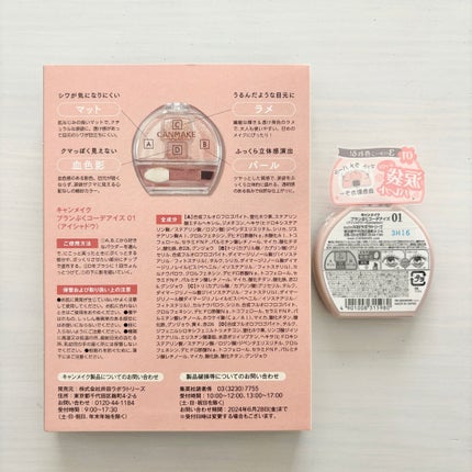 プランぷくコーデアイズ/キャンメイク/パウダーアイシャドウを使ったクチコミ(5枚目)