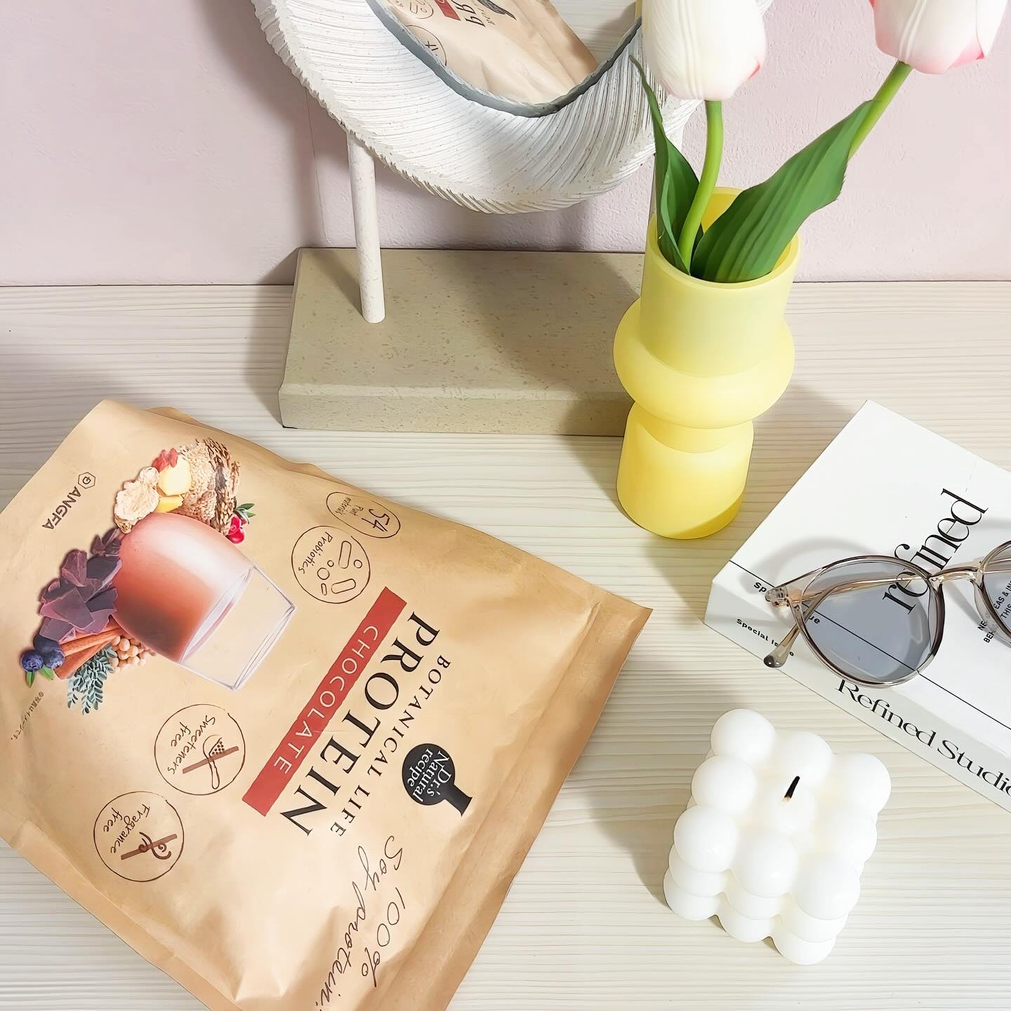 ボタニカルライフプロテイン チョコレート味/ドクターズ ナチュラル レシピ/ソイプロテインを使ったクチコミ（1枚目）