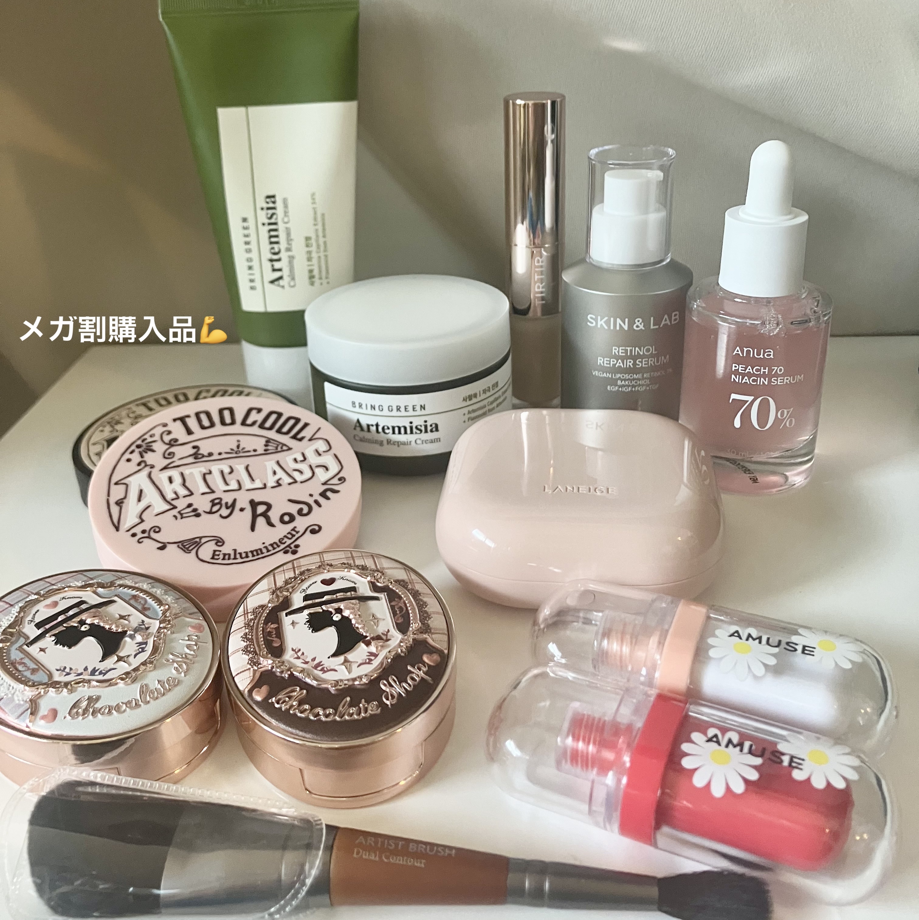 チョコレートシリーズ チークブラッシュ/FlowerKnows/パウダーチークを使ったクチコミ（1枚目）