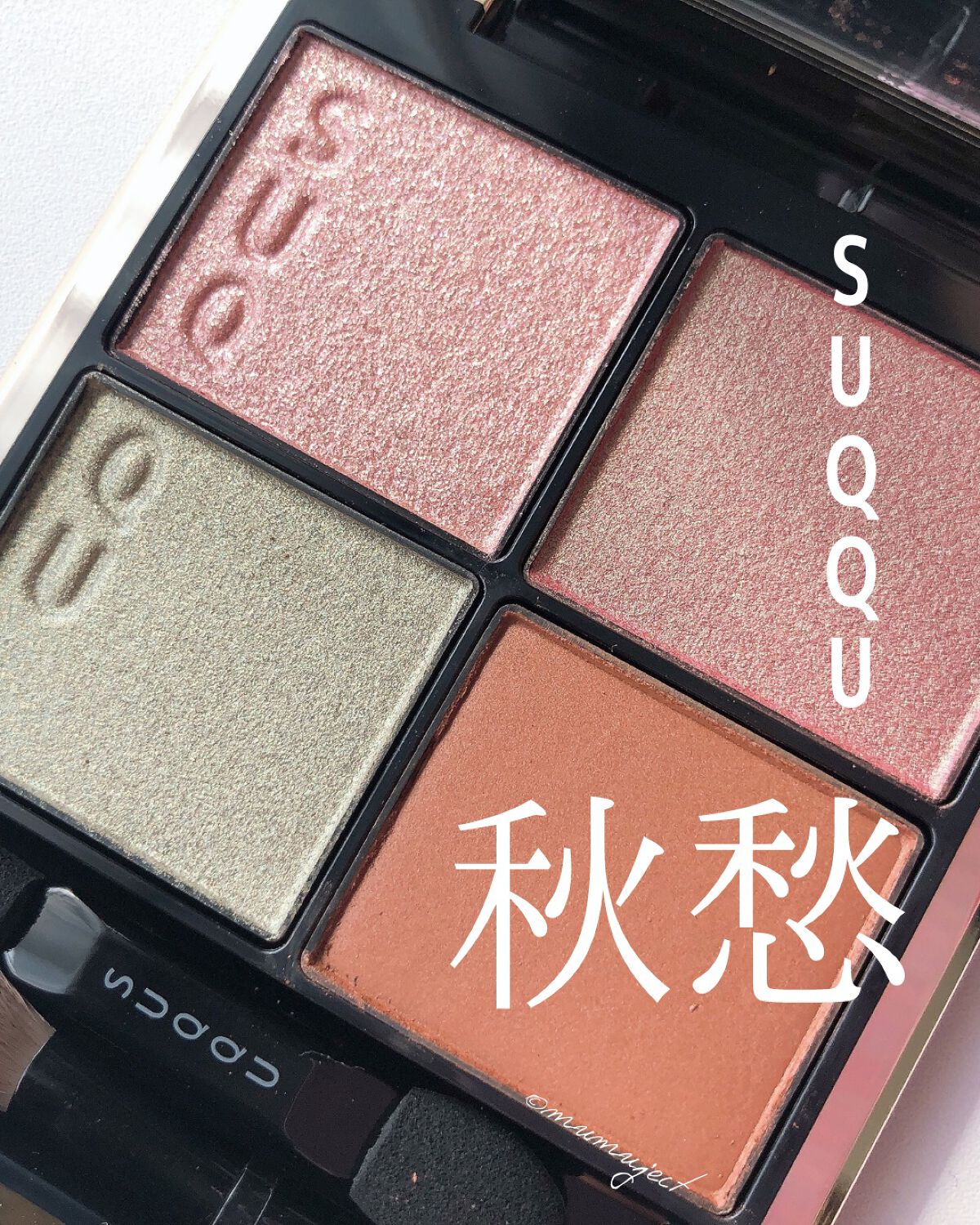 定番化をつよくつよく希望したいパレットでした。
SELFRIDGESで在庫が復活していたのでぜひ見てみてください。

-----------------------------
■ SUQQU
シグニチャーカラーアイズ
117 秋愁（AKI