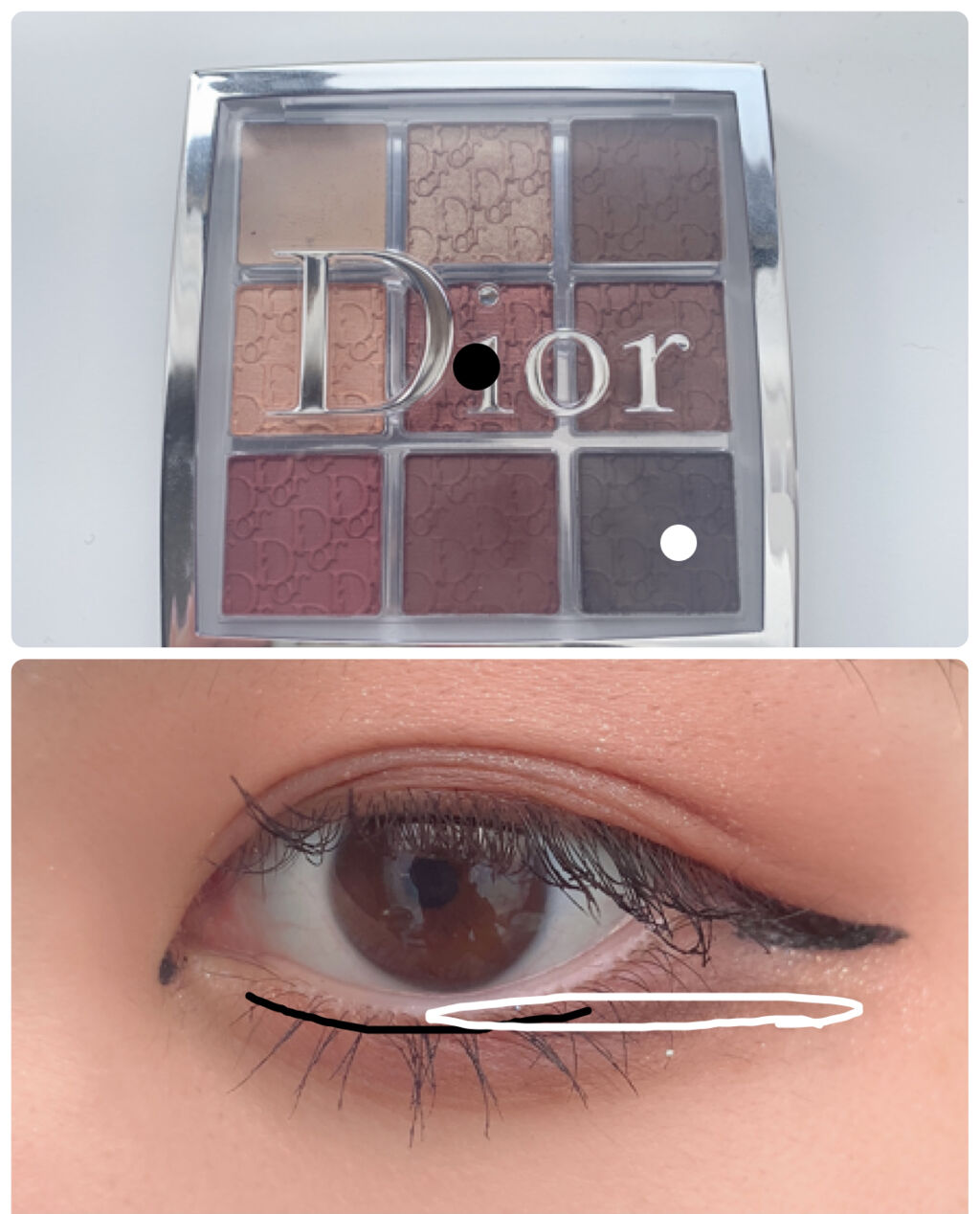 ディオール バックステージ アイ パレット/Dior/アイシャドウパレットを使ったクチコミ（3枚目）