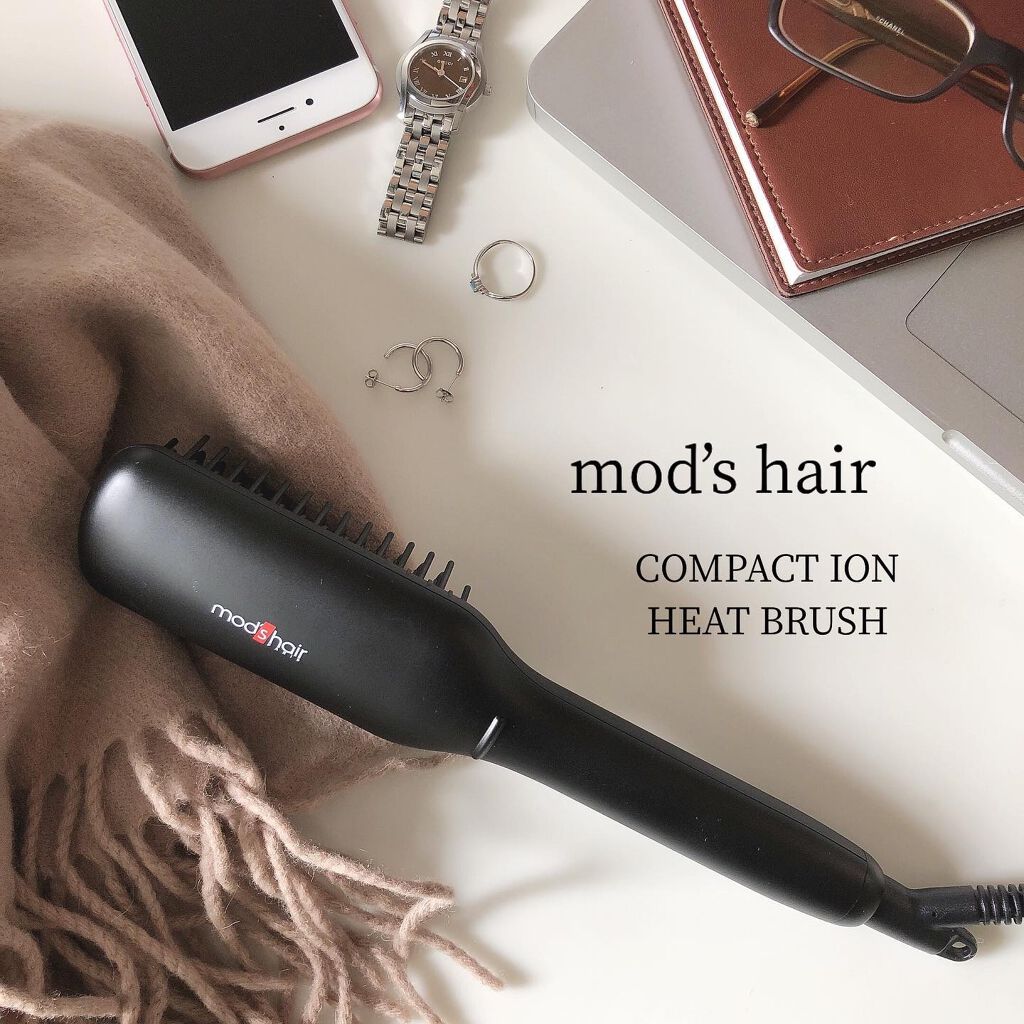 スタイリッシュ コンパクトイオンヒートブラシ MHB-3040-K/mod's hair/ヒートブラシを使ったクチコミ（1枚目）