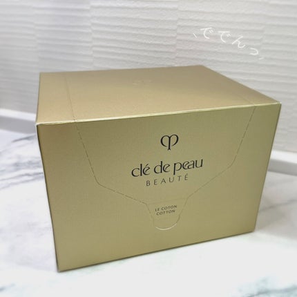 ル・コトン/クレ・ド・ポー ボーテ/コットンを使ったクチコミ(1枚目)