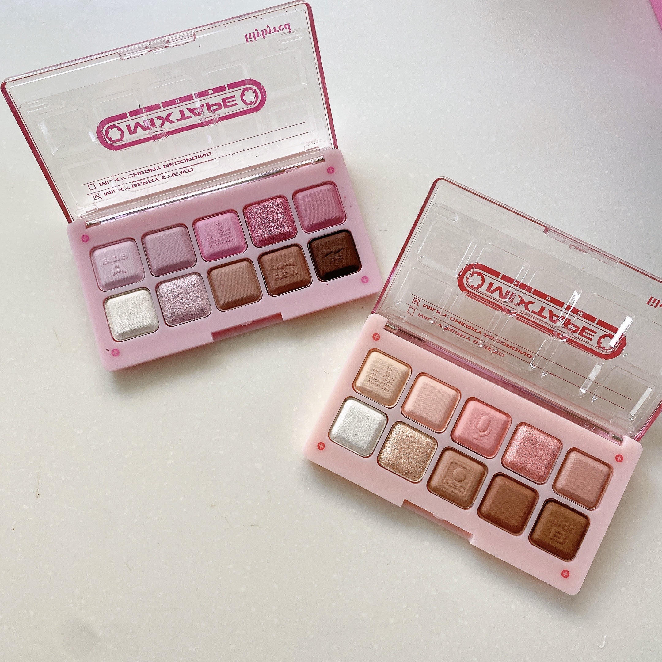 ムードキーボード 10 ミルキーチェリーレコーディング(Milky Cherry Recording)/lilybyred/アイシャドウパレットを使ったクチコミ（2枚目）