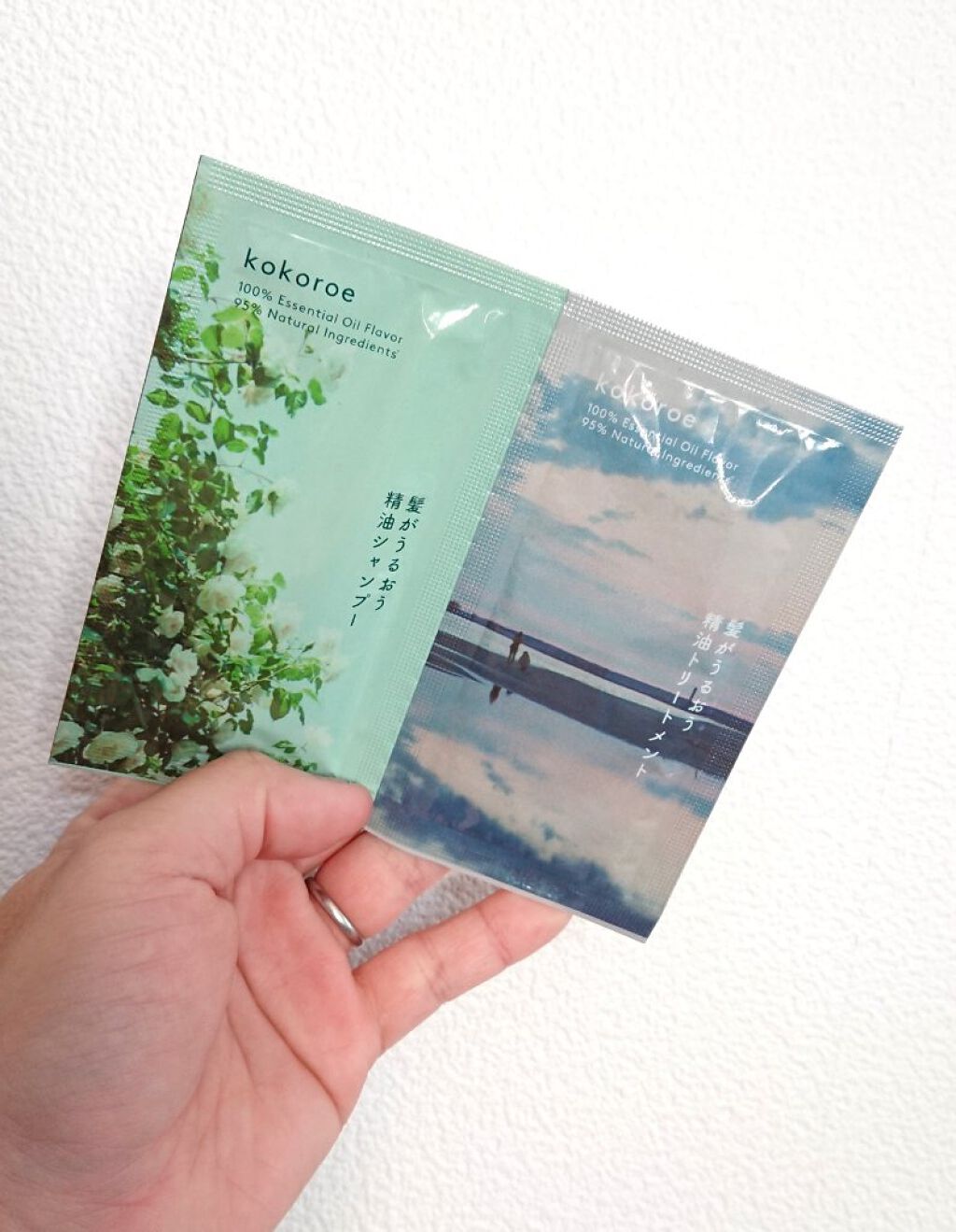 髪がうるおう精油シャンプー/トリートメント しっとり /kokoroe/シャンプー・コンディショナーを使ったクチコミ(1枚目)