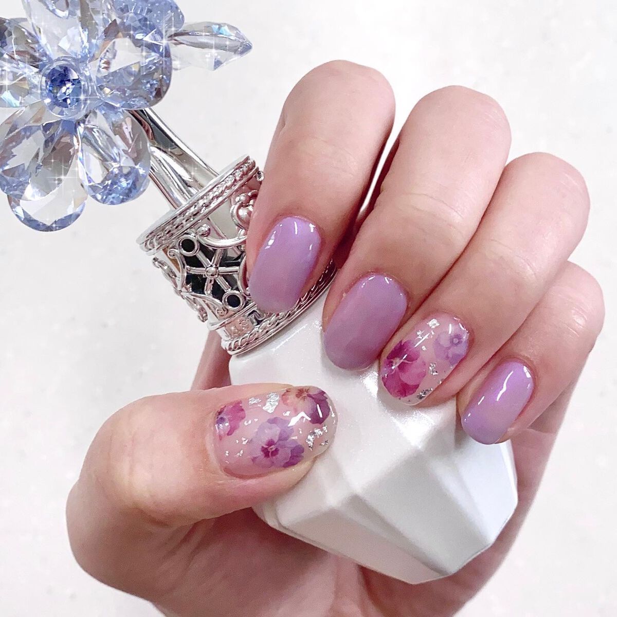 しずくネイルシール/キャンドゥ/ネイルシールを使ったクチコミ（1枚目）