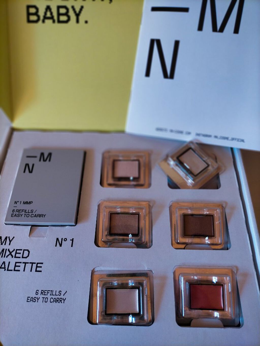 MY MIXED PALETTE 6色カスタムパレット/MN/マルチパレットを使ったクチコミ（2枚目）