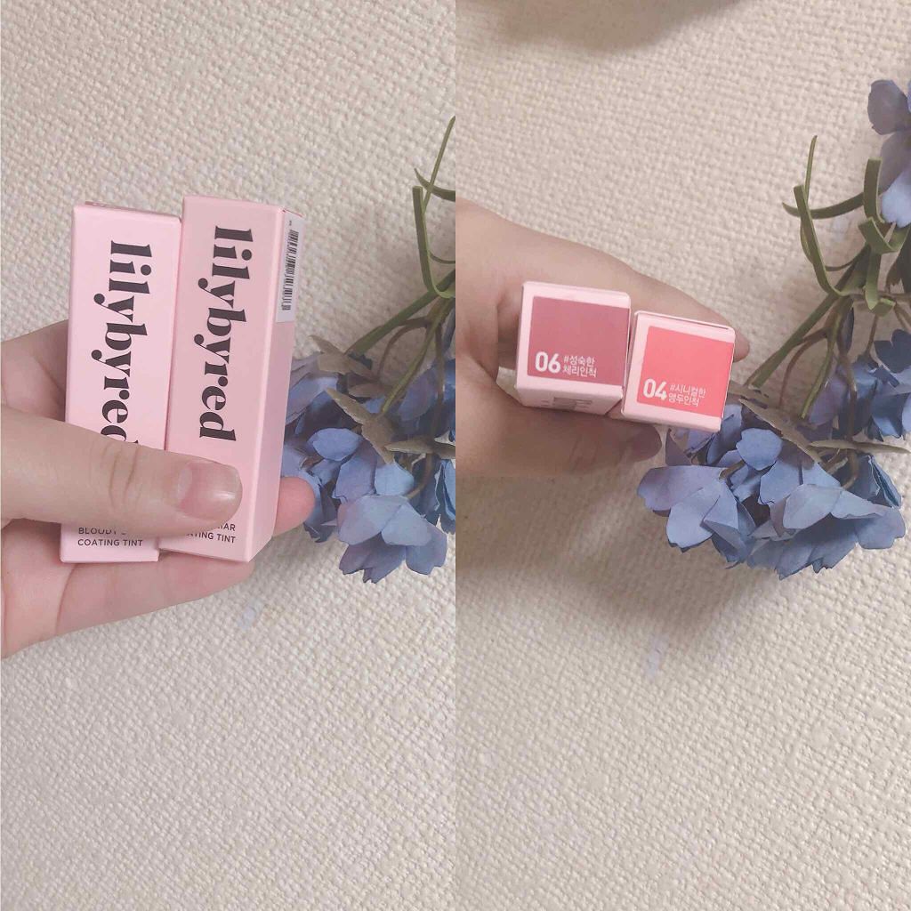 ブラッディライアー コーティングティント/lilybyred/リップティントを使ったクチコミ(2枚目)