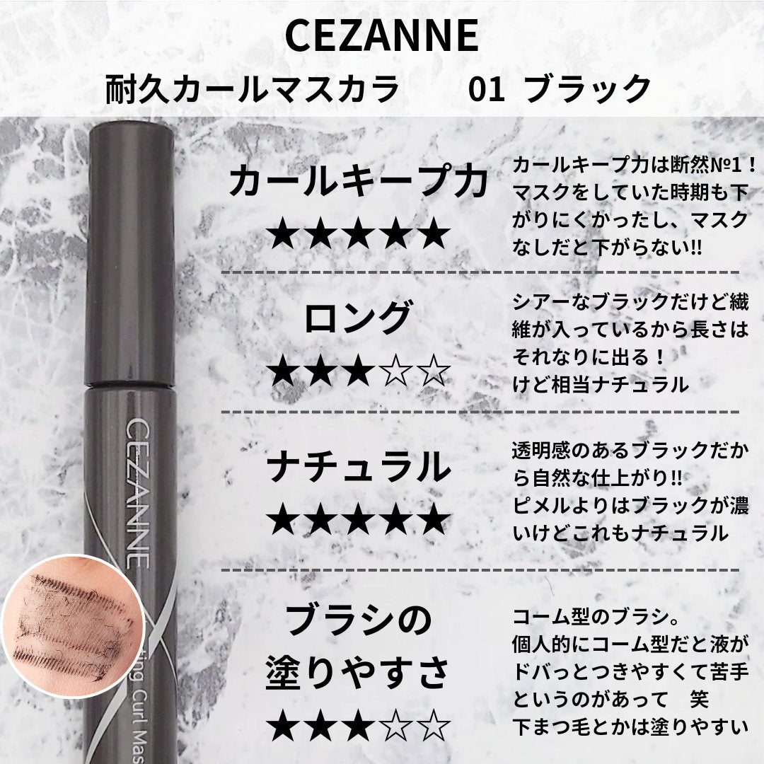 MD インスパイアロングラッシュ カーリングマスカラ/mude/マスカラを使ったクチコミ(4枚目)