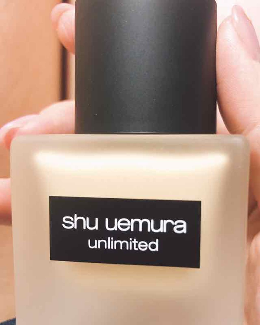 （旧）アンリミテッド ラスティング フルイド/shu uemura/リキッドファンデーションを使ったクチコミ（1枚目）